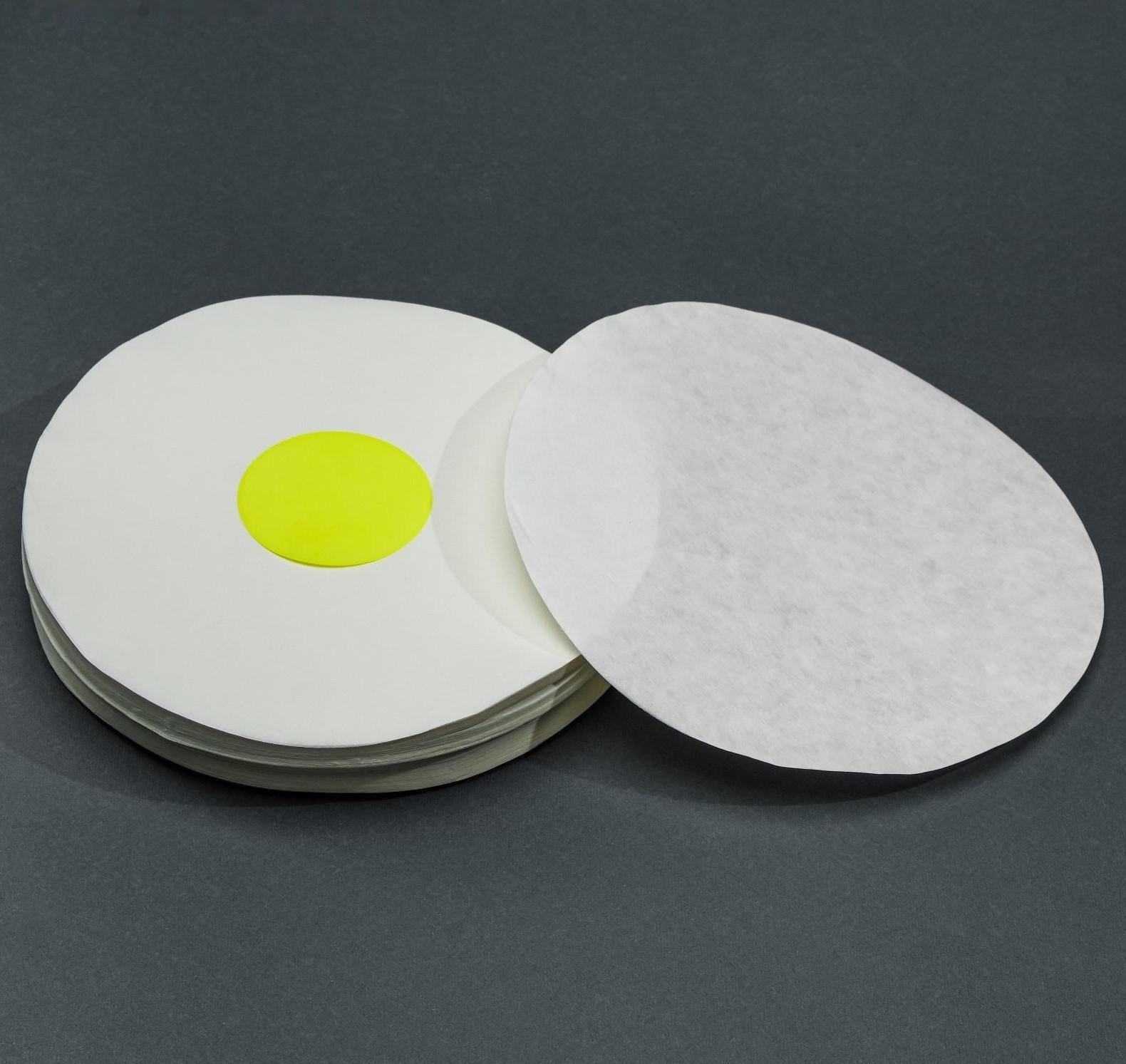 Фильтры d 180 мм, жёлтая лента, марка ФОБ,  очень быстрой фильтрации, 100 шт