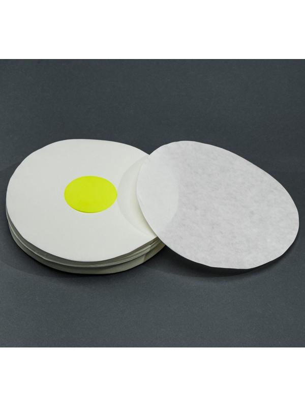 Фильтры d 180 мм, жёлтая лента, марка ФОБ,  очень быстрой фильтрации, 100 шт