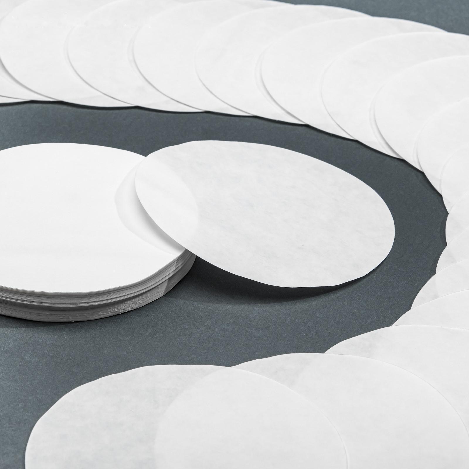 Фильтры d 125 мм, красная лента, марка ФБ,  быстрой фильтрации, набор 100 шт