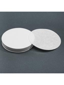 Фильтры d 125 мм, красная лента, марка ФБ,  быстрой фильтрации, набор 100 шт