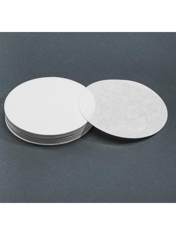 Фильтры d 125 мм, красная лента, марка ФБ,  быстрой фильтрации, набор 100 шт