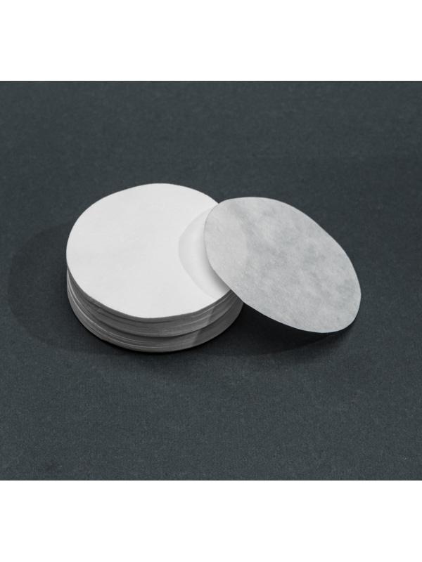 Фильтры d 55 мм, белая лента, марка ФС, средней фильтрации, набор 100 шт