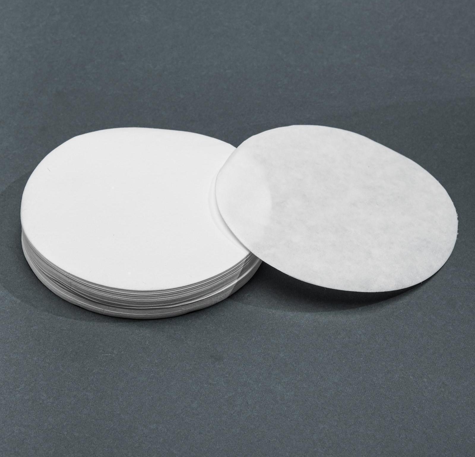 Фильтры d 125 мм, белая лента, марка ФС, средней фильтрации, набор 100 шт