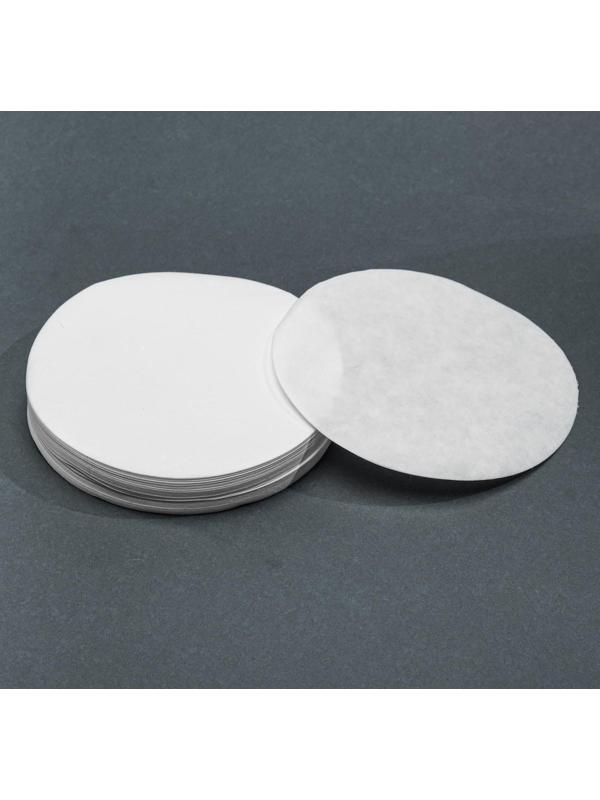 Фильтры d 125 мм, белая лента, марка ФС, средней фильтрации, набор 100 шт