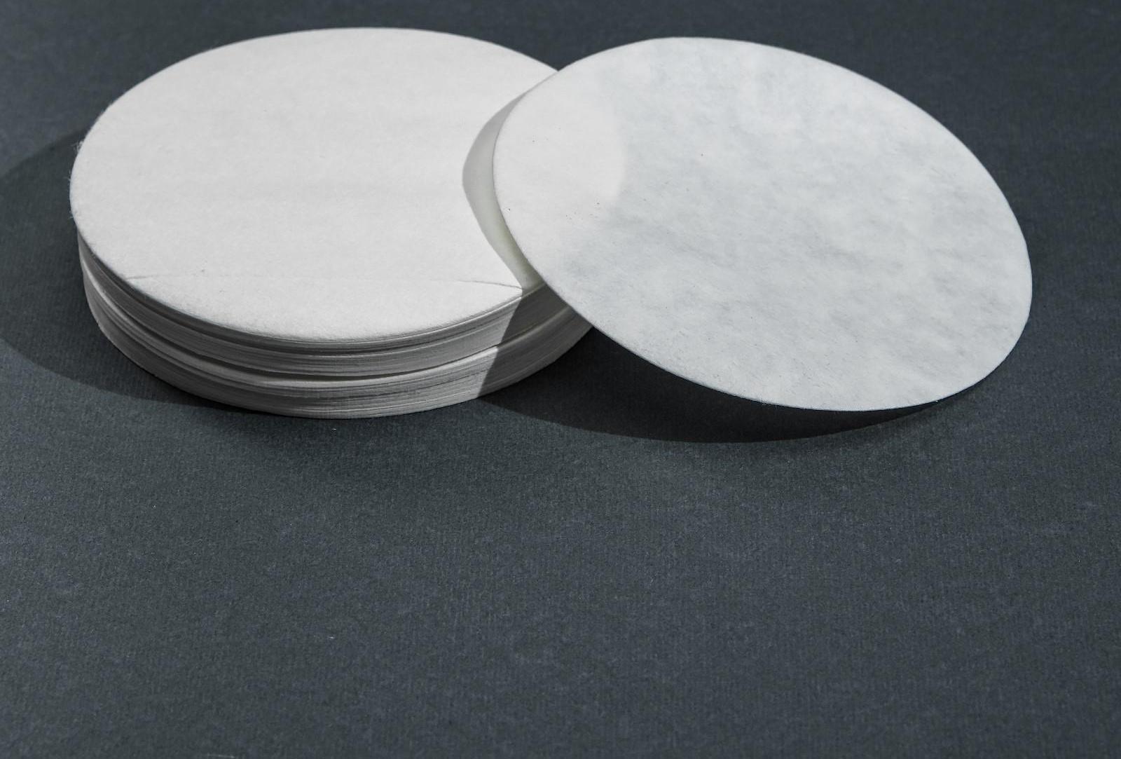 Фильтры d 90 мм, чёрная лента, набор 100 шт