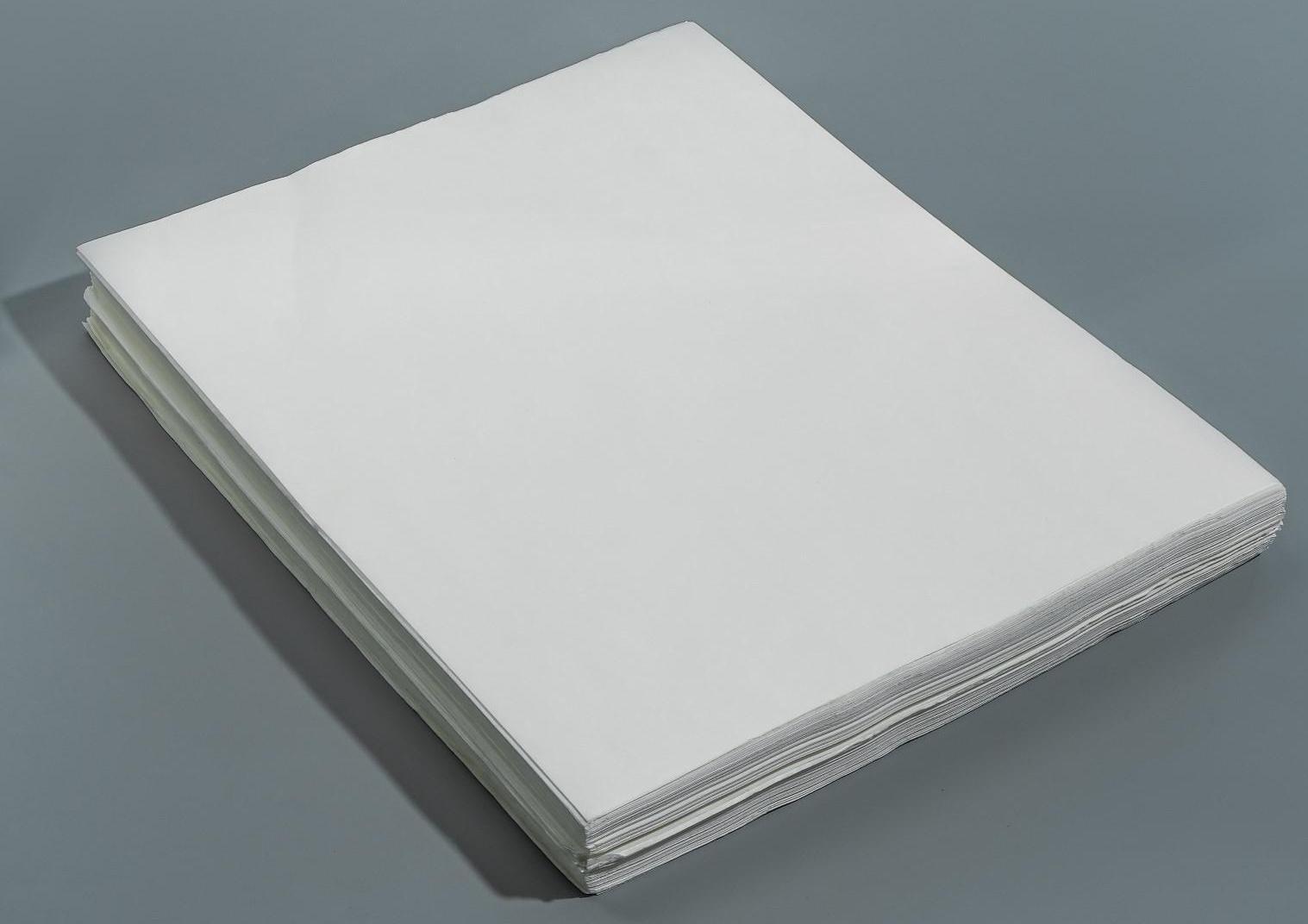 Бумага фильтровальная ФС-3 средней фильтрации, 75 гр/м2, 520х640 мм, пачка 10 кг