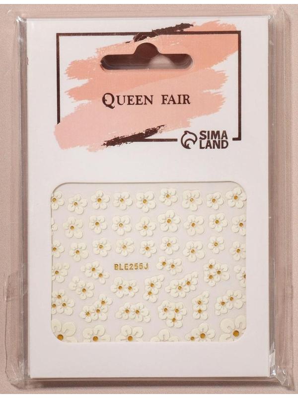 Наклейки для ногтей «Цветы», 3D