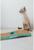 Когтеточка из картона Avocat волна, 45.5 × 19 × 3.5 см