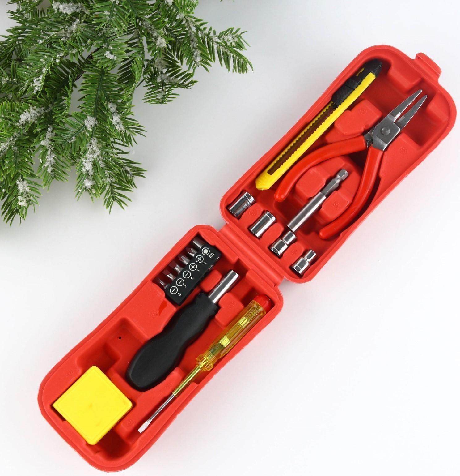 Подарочный набор инструментов для водителя «С Новым Годом!», 16 предметов