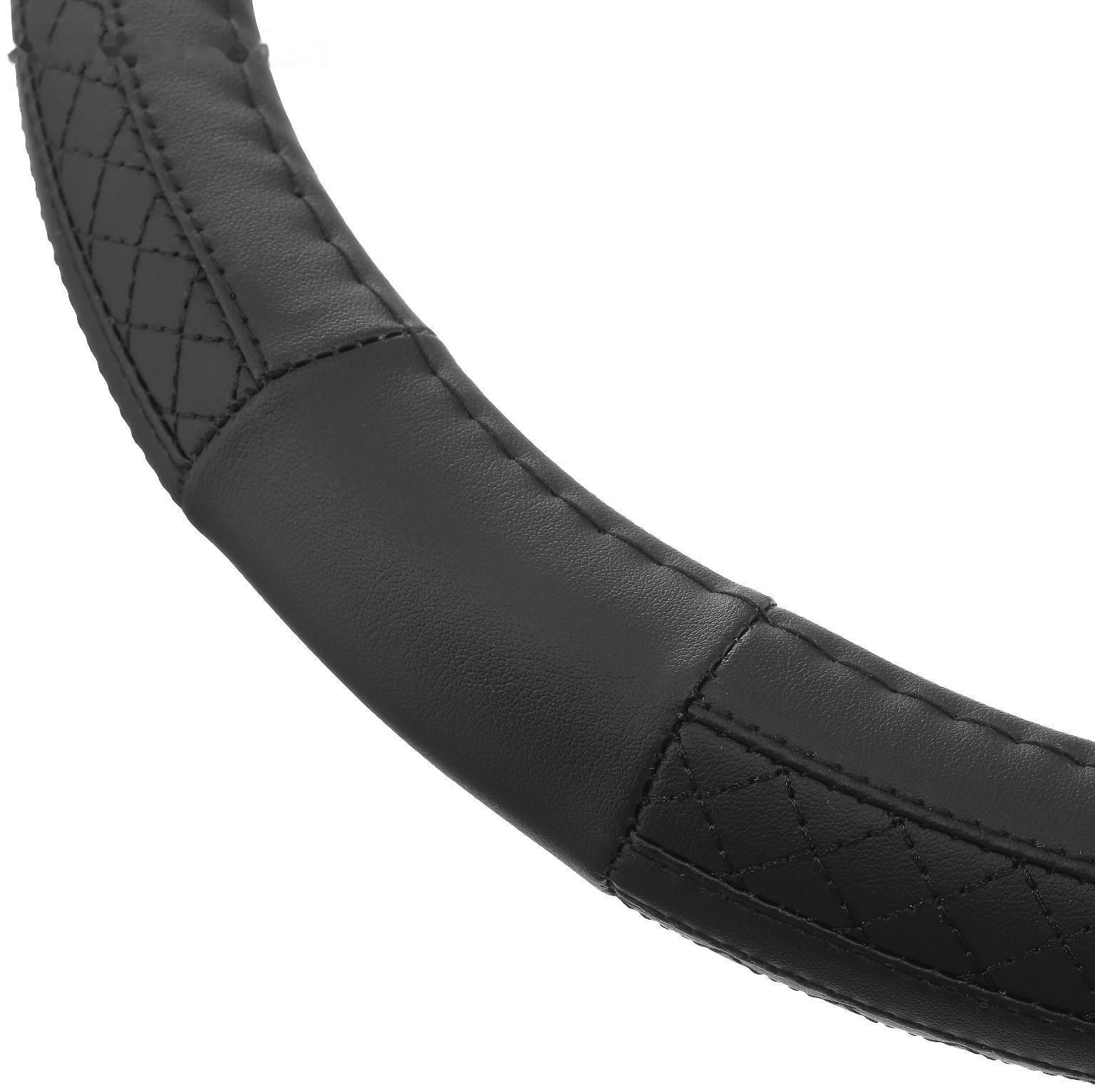 Оплетка на руль Nova Bright размер M,  чёрная