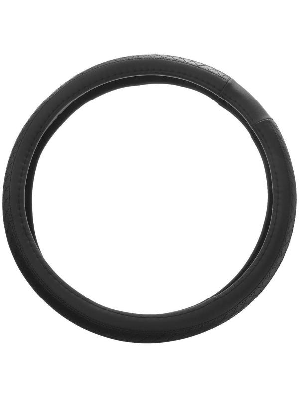 Оплетка на руль Nova Bright размер M,  чёрная