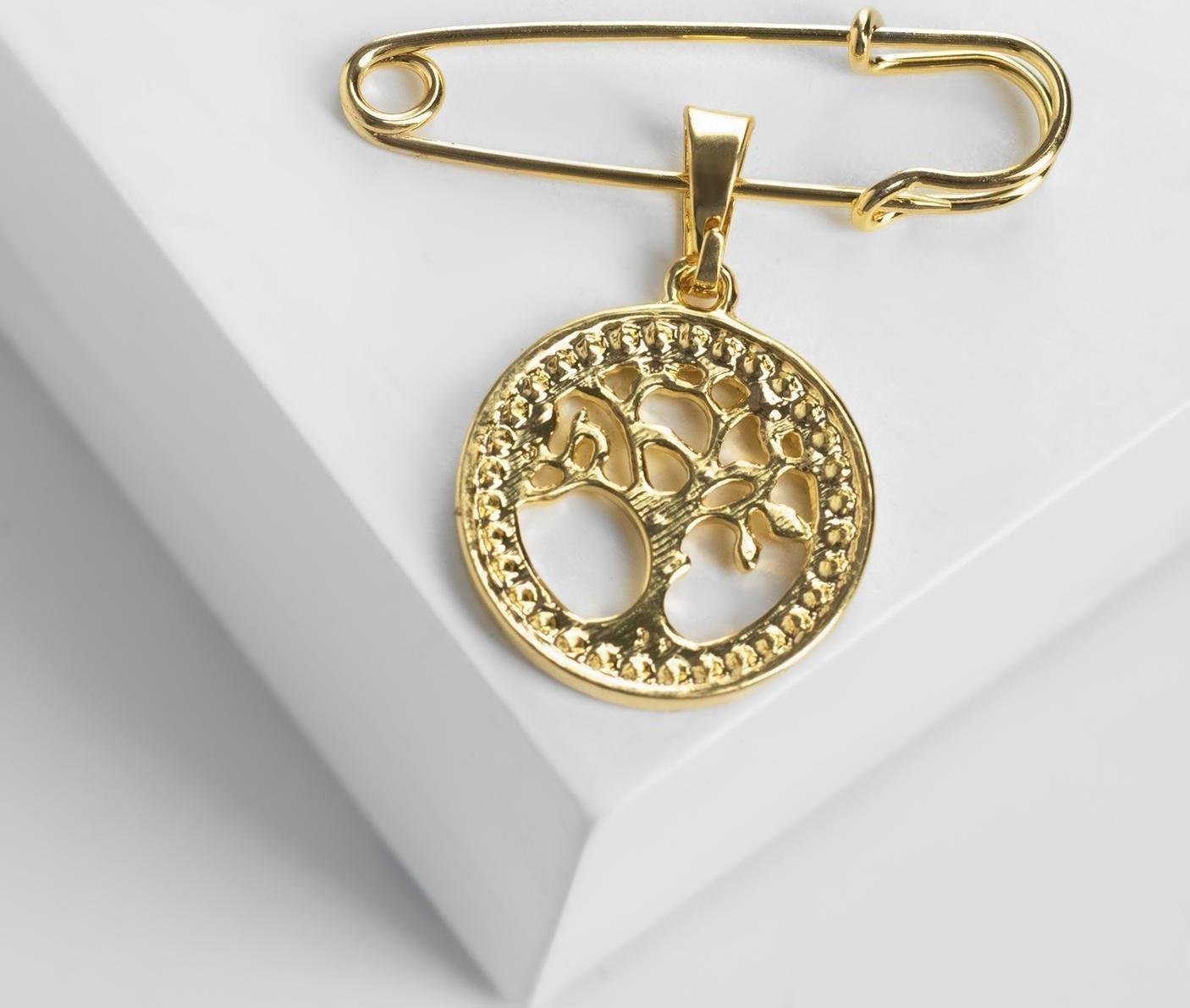 Булавка-оберег с подвеской 