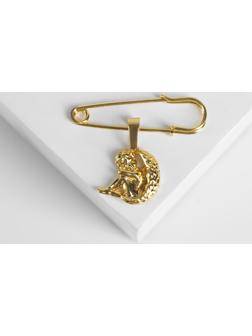 Булавка-оберег с подвеской 