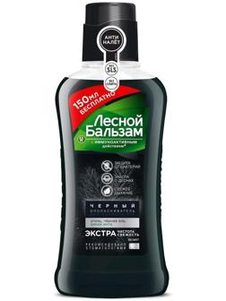 Ополаскиватель для полости рта Лесной бальзам «Уголь и мята», 400 мл