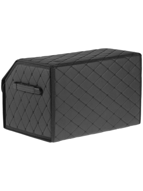 Саквояж в багажник автомобильный, 45 х 32 х 30 см, экокожа, с замком