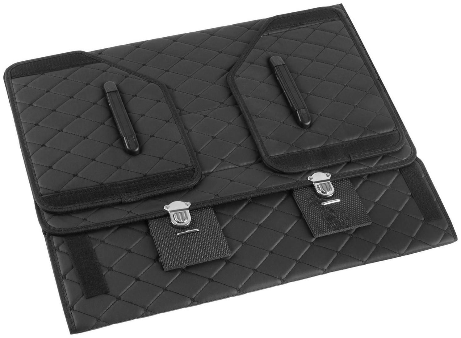 Саквояж в багажник автомобильный, 68 х 32 х 30 см, экокожа, с замком