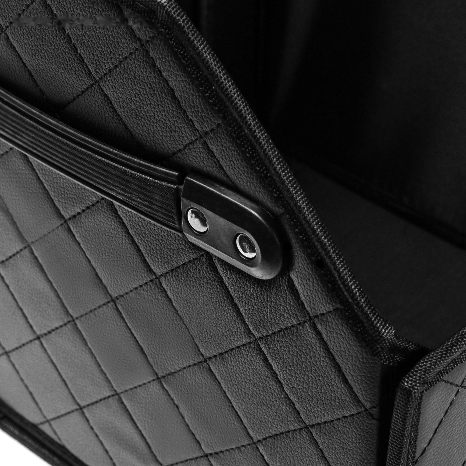 Саквояж в багажник автомобильный HT-089, 48х30х28 см, экокожа