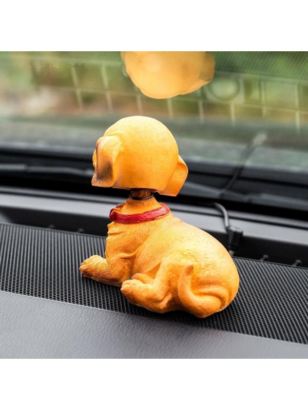 Собака на панель авто, качающая головой, СП15