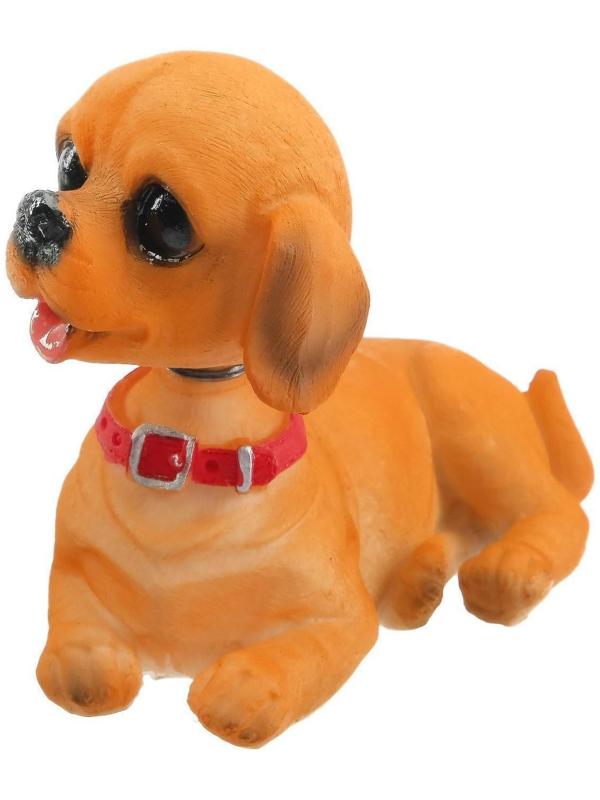 Собака на панель авто, качающая головой, СП15