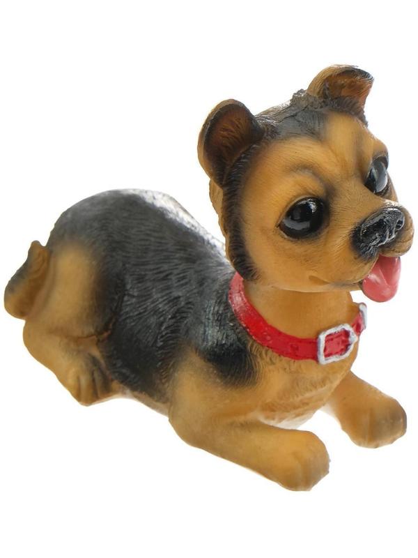 Собака на панель авто, качающая головой, СП16