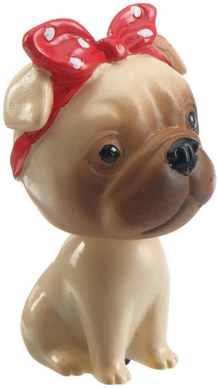 Собака на панель авто, качающая головой, СП18