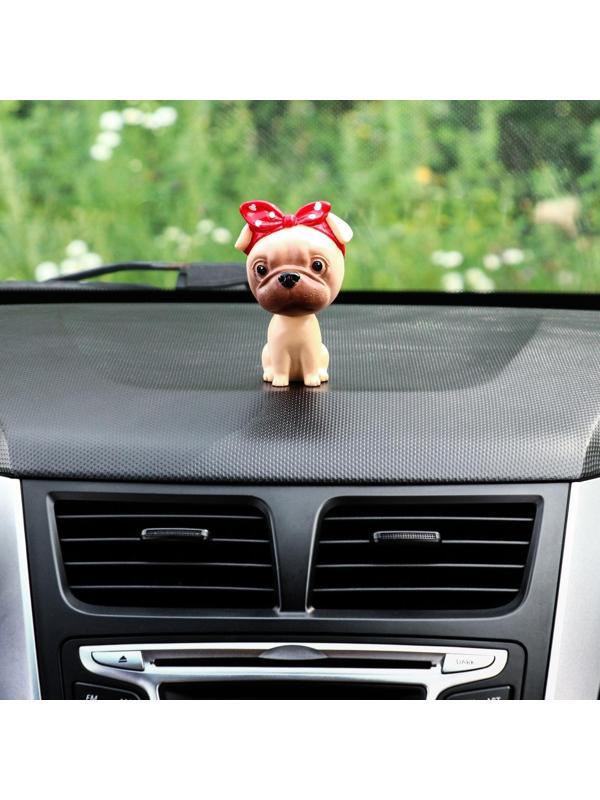 Собака на панель авто, качающая головой, СП18