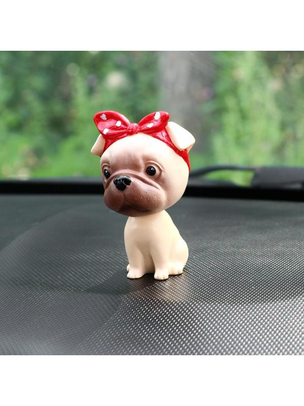 Собака на панель авто, качающая головой, СП18