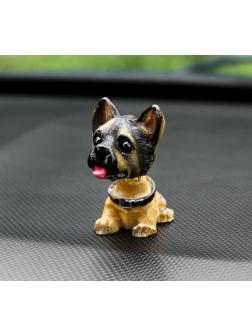 Собака на панель авто, качающая головой, СП22