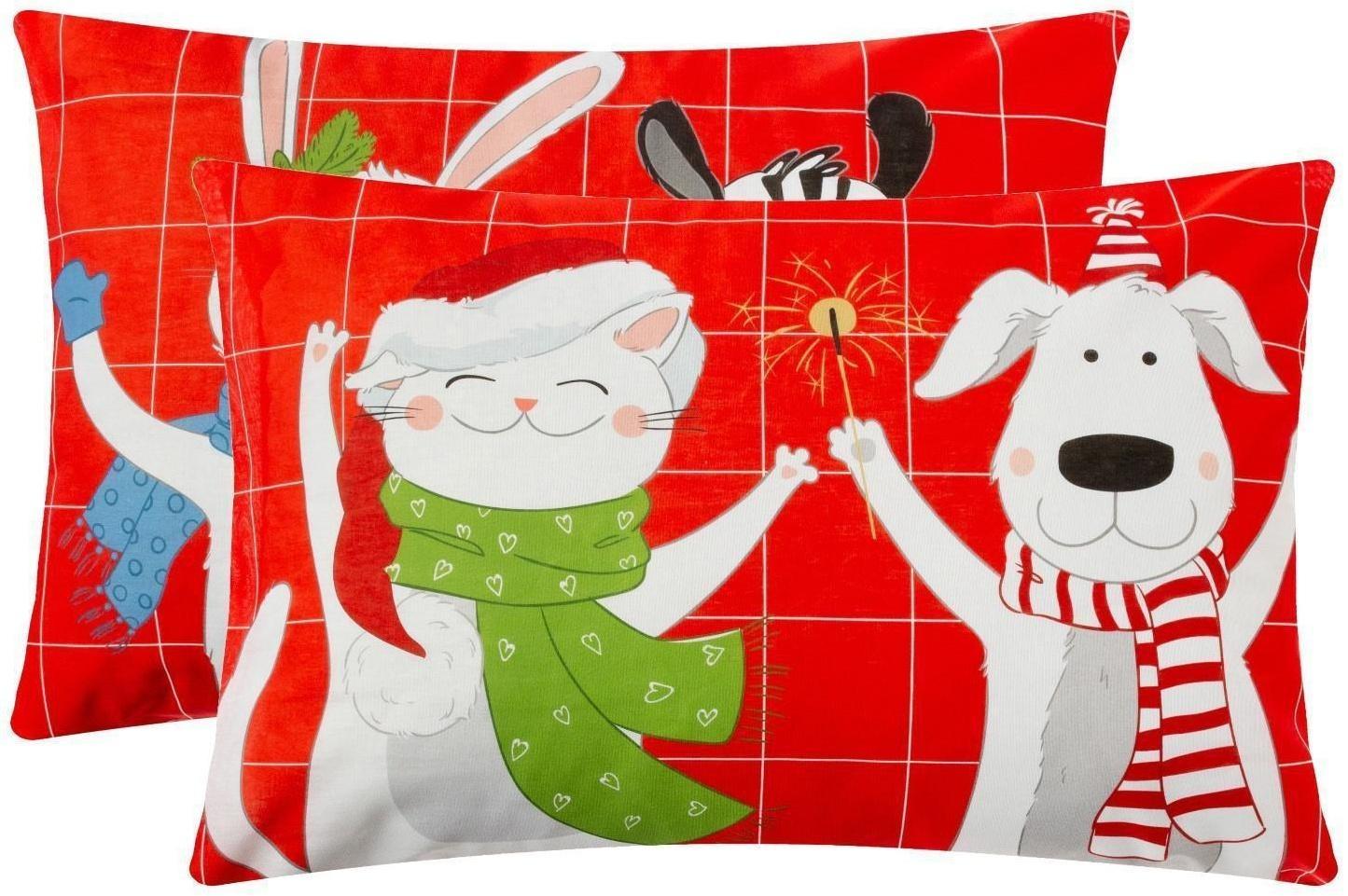 Комплект наволочек Этель Winter story 50х70 см - 2 шт, 100% хлопок, бязь