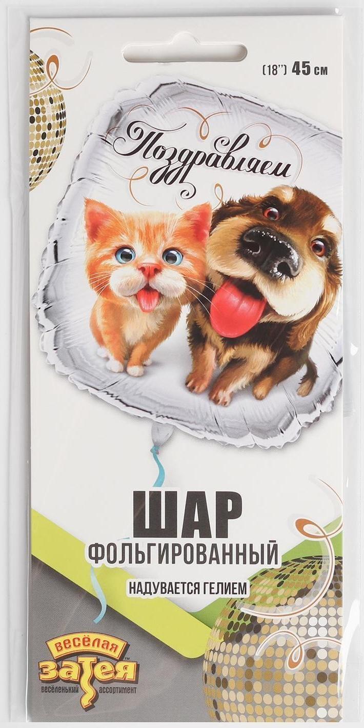 Шар фольгированный 18