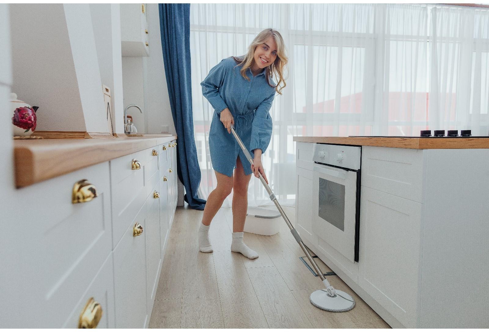 Швабра с отжимом и ведро Raccoon, 13,5 л