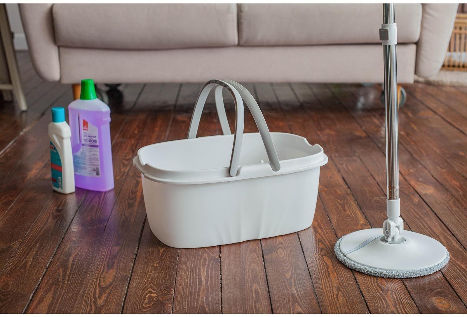Швабра с отжимом и ведро Raccoon, 13,5 л