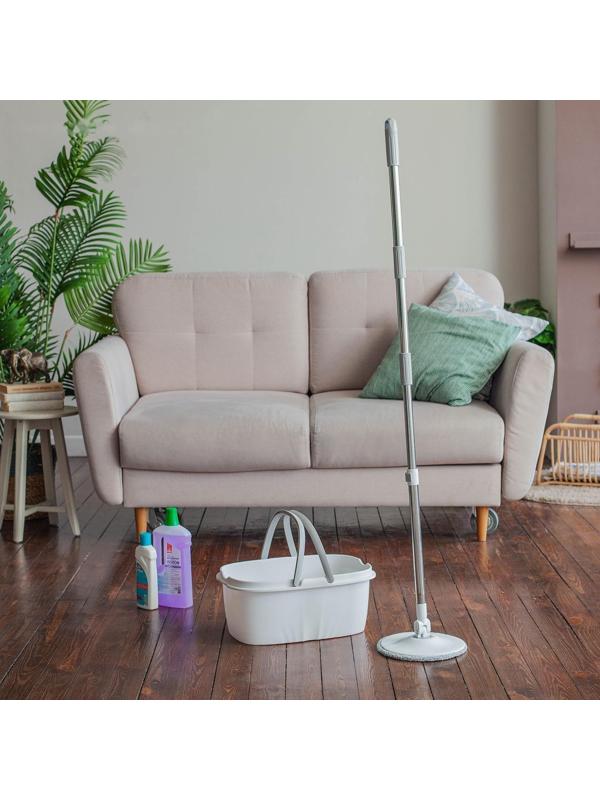 Швабра с отжимом и ведро Raccoon, 13,5 л