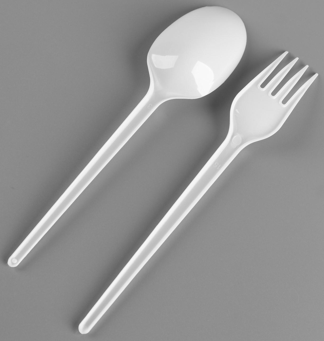 Набор одноразовой посуды «Вилка, ложка, салф.бум., зубочистка»