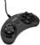 Геймпад для Sega 16-bit, 6 кнопок, черный