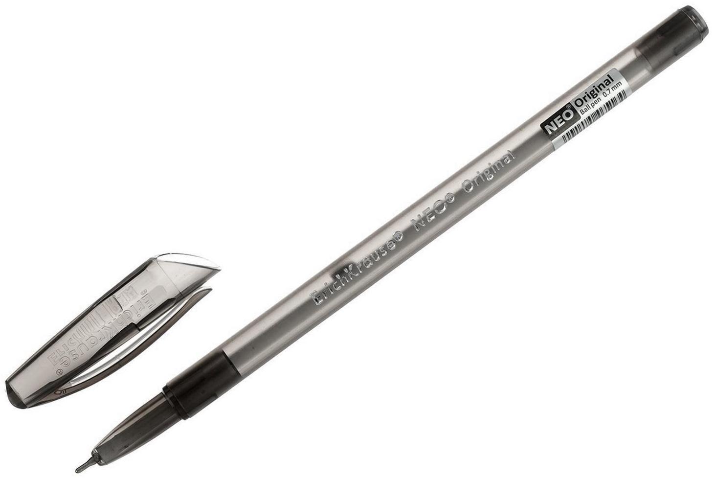 Ручка шариковая ErichKrause Neo Original, игольчатый узел 0.7 мм, чернила чёрные