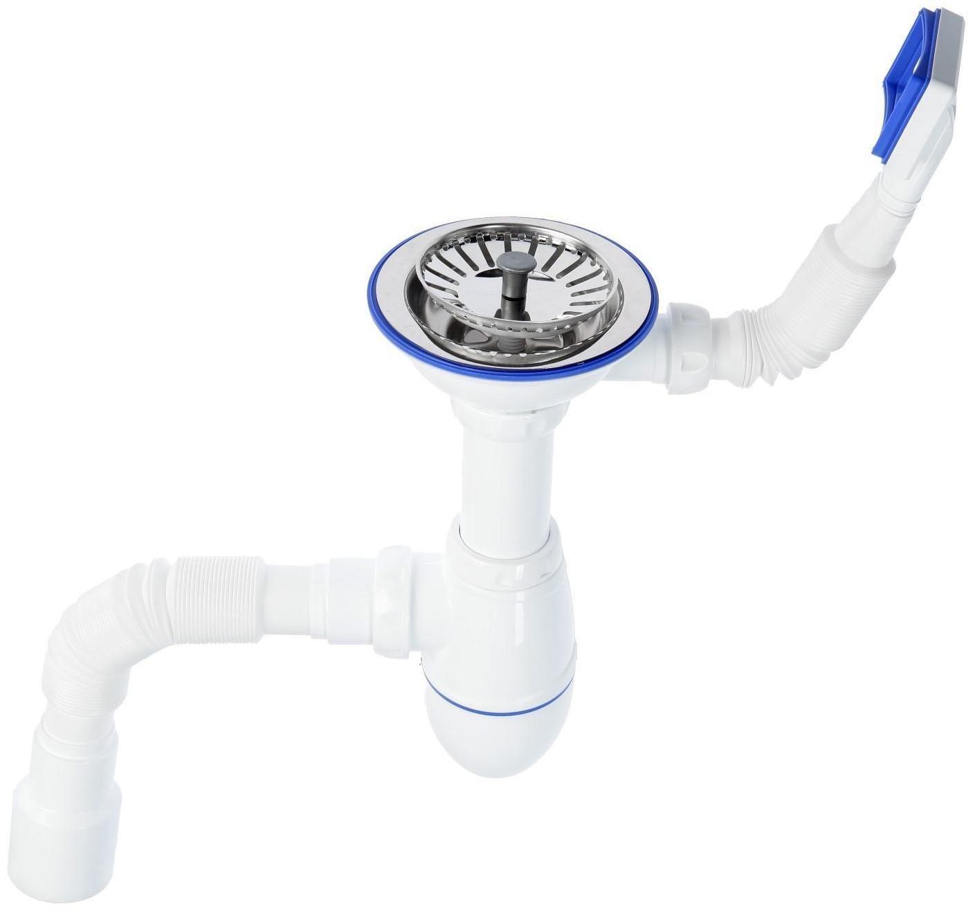 Сифон для мойки Unicorn B425P, 3 1/2