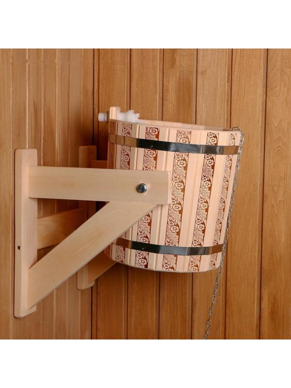 Обливное устройство 10 л с пластиковой вставкой, 