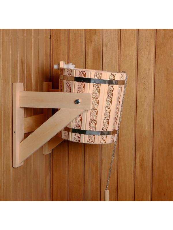 Обливное устройство 10 л с пластиковой вставкой, 