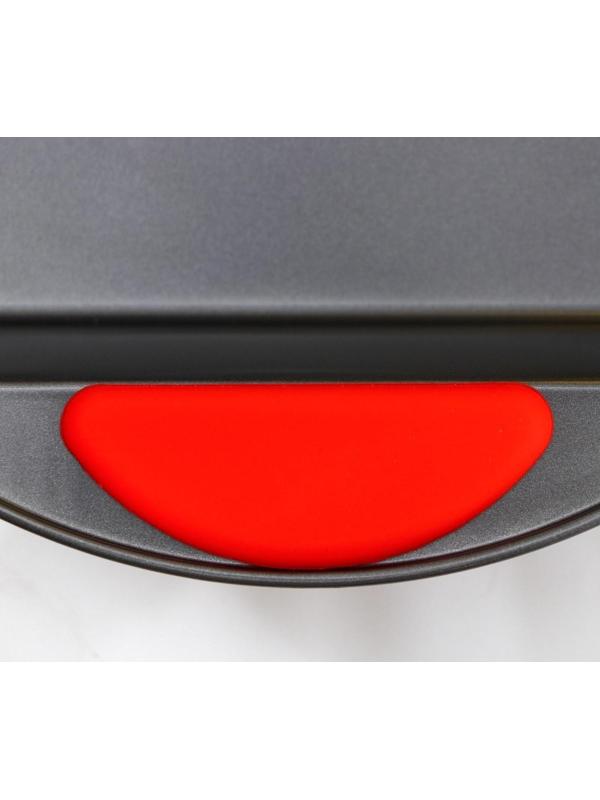 Противень для выпечки Доляна «Софт. Прямоугольник», 40,5×25,5×5,5 см, с силиконовыми ручками, антипригарное покрытие, цвет чёрный