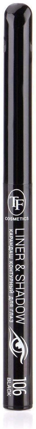 Карандаш для глаз контурный TF Liner & Shadow автоматический, тон №106 black