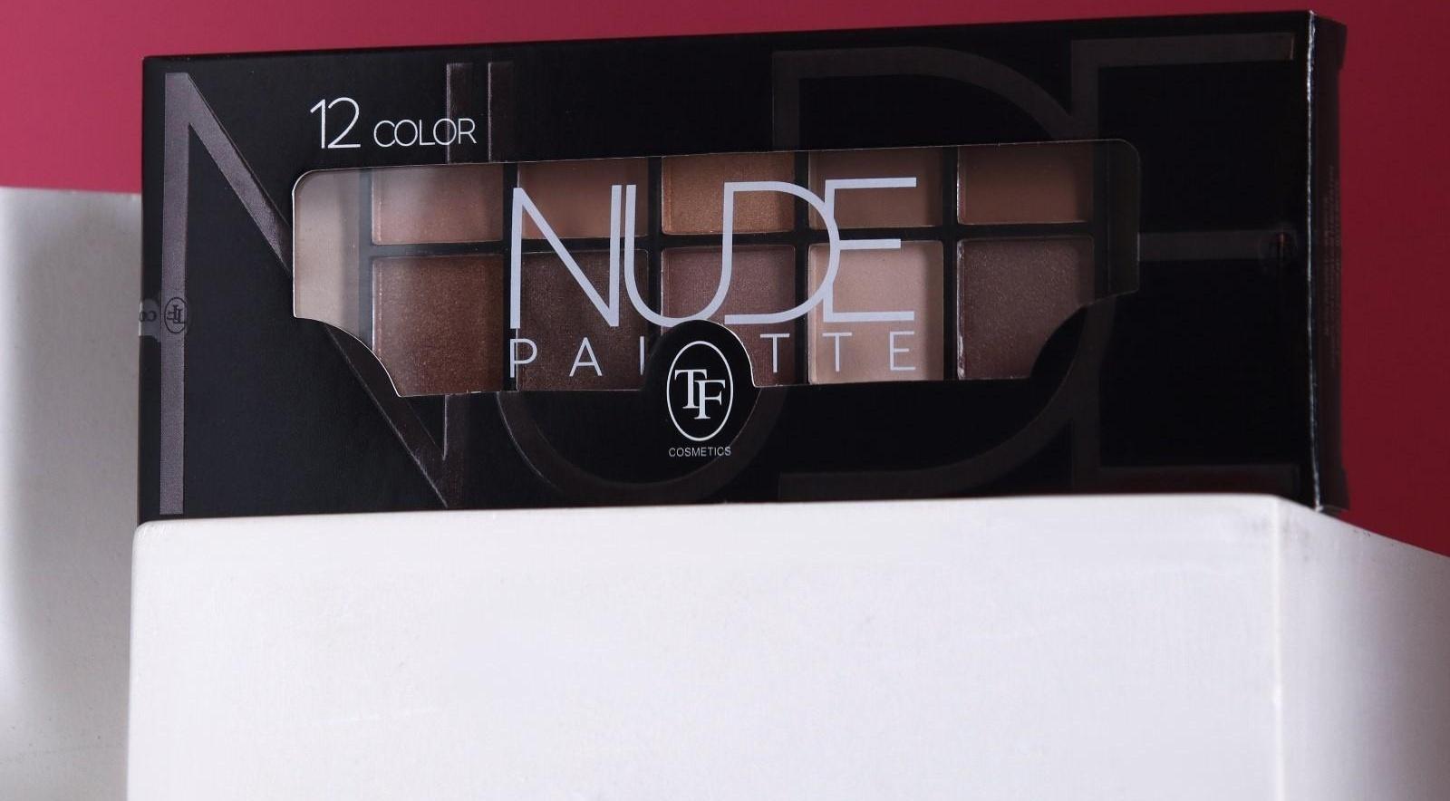 Тени для век TF Nude Pallette Eyeshadow 12 оттенков, тон 01C Classical Nudes