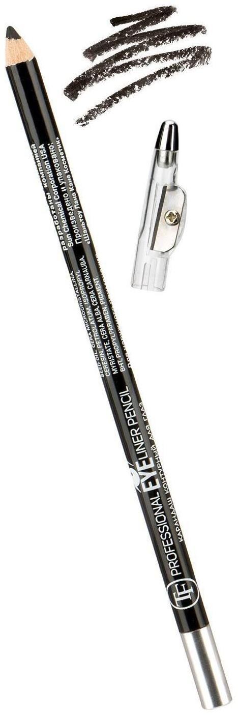 Карандаш для глаз с точилкой TF, тон №001 чёрный