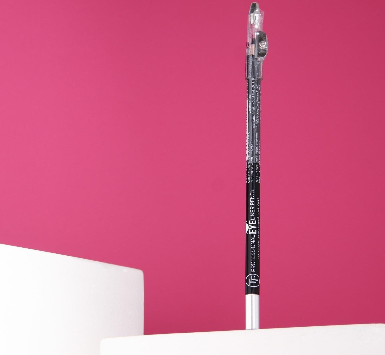 Карандаш для глаз с точилкой TF, тон №001 чёрный