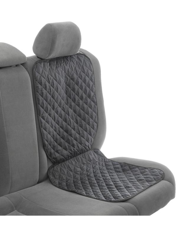 Накидка защитная под детское автокресло, оксфорд, черный, 45х110 см