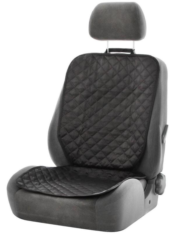 Накидка защитная под детское автокресло, оксфорд, черный, 45х110 см