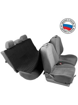 Накидка-гамак для перевозки животных и грузов, оксфорд, черный, 130х150 см