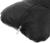 Подушка автомобильная косточка, на подголовник, экокожа, черный, 16х24 см