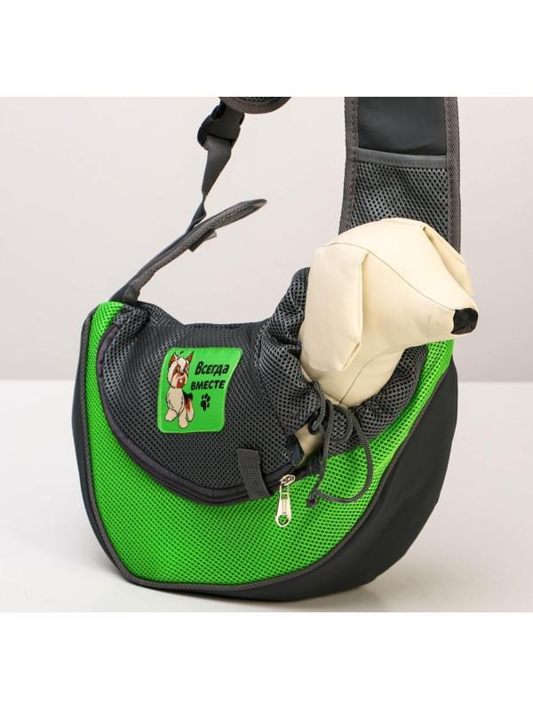 Слинг переноска для животных «Всегда вместе» 40х22х8 см