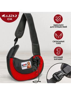 Слинг переноска для животных «Мой любимец» 40х22х8 см